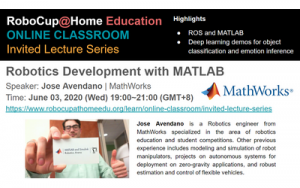 Robotics Development with MATLAB
