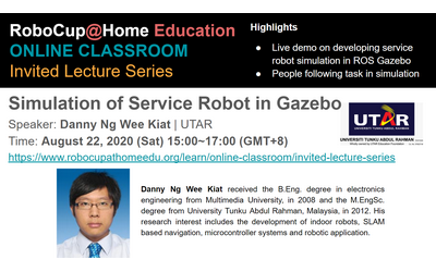 Simulation of Service Robot in Gazebo